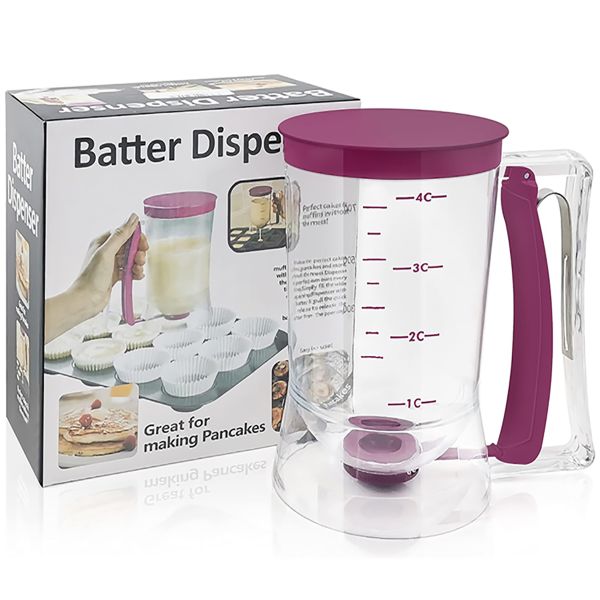 Pancake Batter Dispenser Batter Separator Bakeware Kitchen Tool for Cupcake
