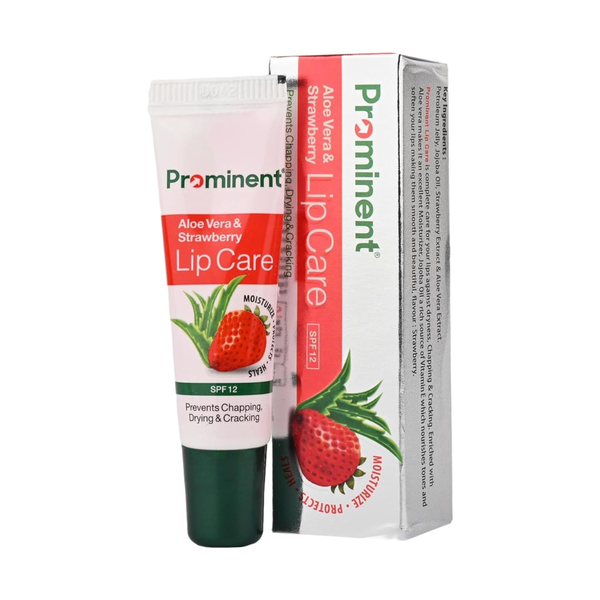 Prominent Aloe Vera &amp; Strawberry Lip Care