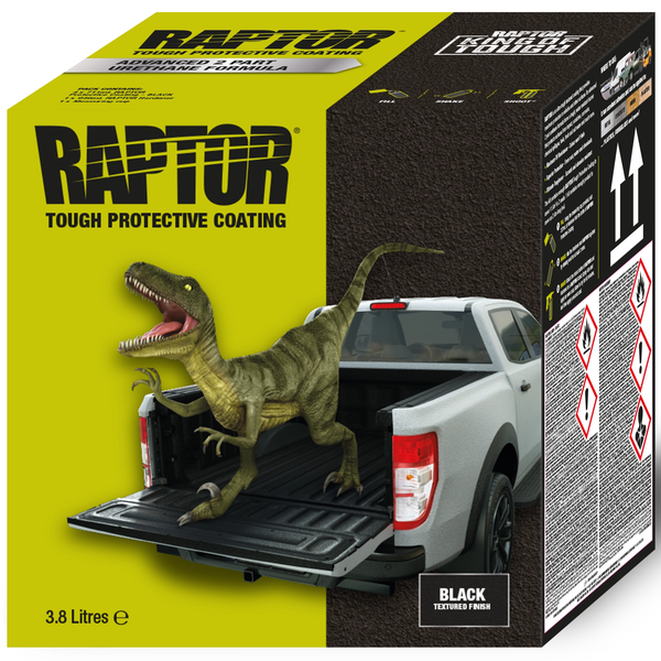 Raptor Protective Coating Black 4 Bottle Kit