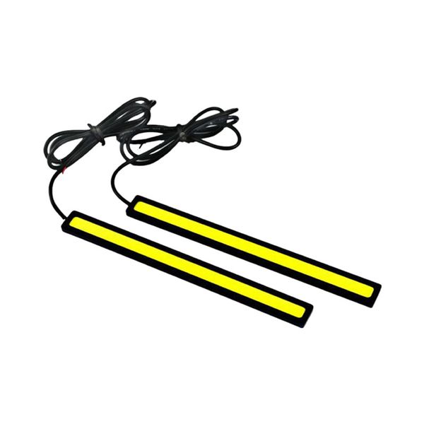 Waterproof 12V Car LED COB Strip DRL - 2 Piece