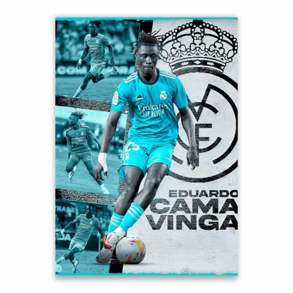 Eduardo Camavinga Real Madrid Poster - A1
