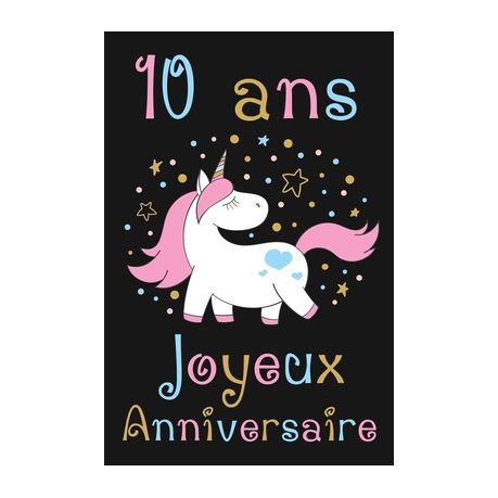 10 Ans Joyeux Anniversaire Cadeau Anniversaire Fille 10 Ans Buy Online In South Africa Takealot Com