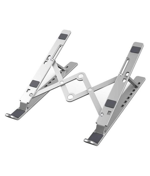 Foldable and Height Adjustable Aluminum Alloy Laptop iPad Stand
