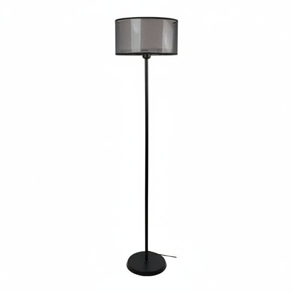 12W Nordic LED Floor Lamp - Dimmable Tri-Colour with Foot Switch