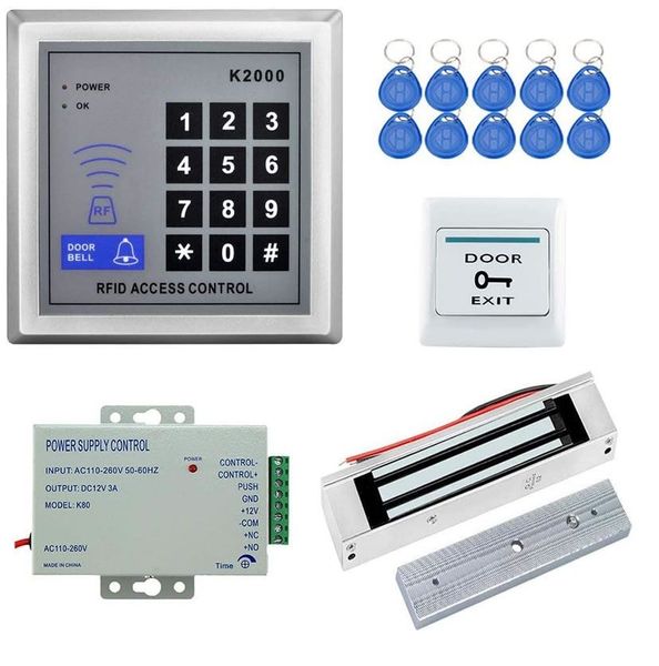 Smart Lock Access Control System Kit Q-MJ006 Manage With New System