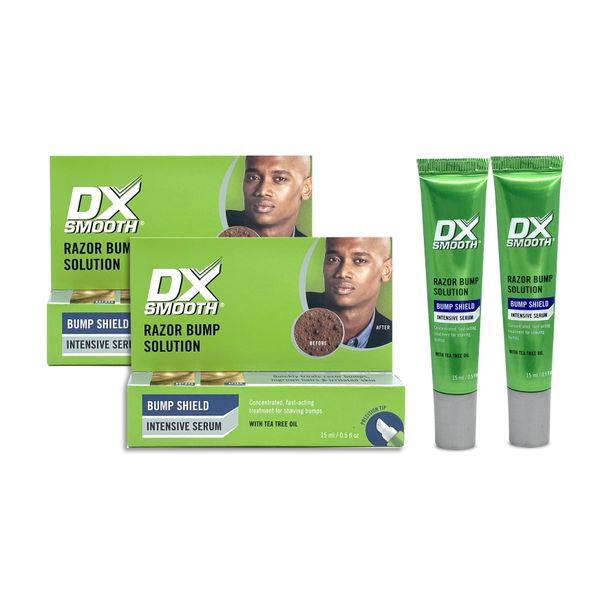 2 x 15ml DX Smooth - Bump Shield Intensive Serum