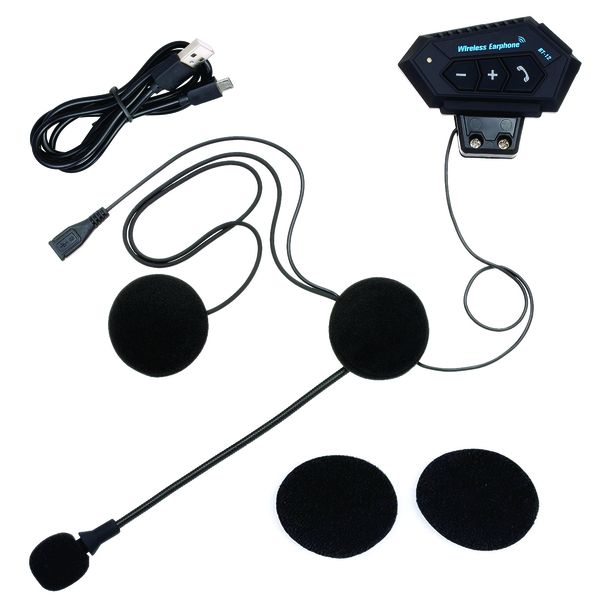 Hands-Free wireless headset for helmet - Earphone