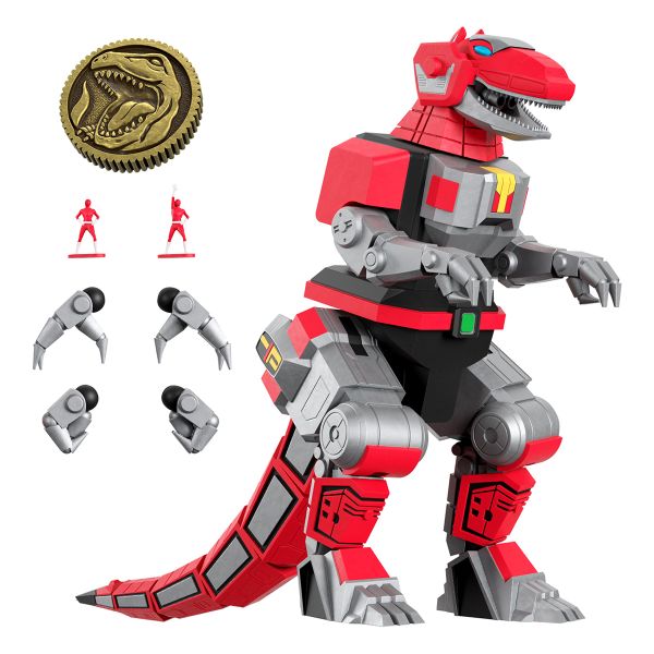 Power Rangers Ultimates Tyrannosaurus Rex Zord Figure