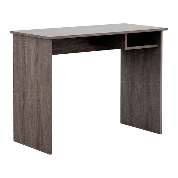 Student Desk with Shelf - 120 cm Wooden Executive Office Desk for Office