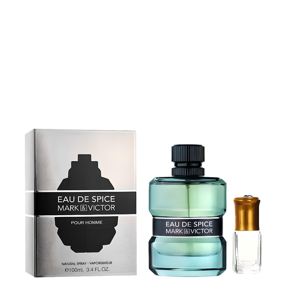 Fragrance World - Mark &amp; Victor for Men EDP - 100ml + Perfume Oil