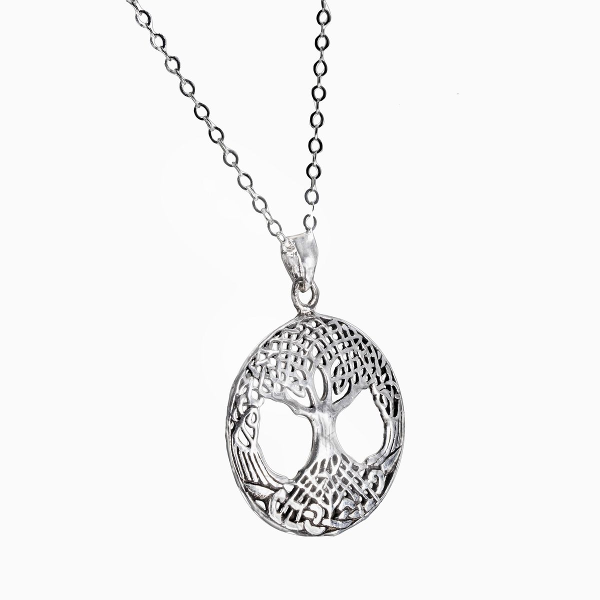 DoubleWJewels Tree of Life Sterling Silver Necklace Unusual Organic Design Shop Today. Get it