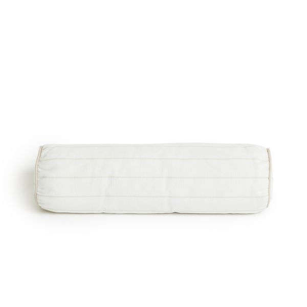 George &amp; Mason Baby - Cot Bumper Bolster - Beige Stripe