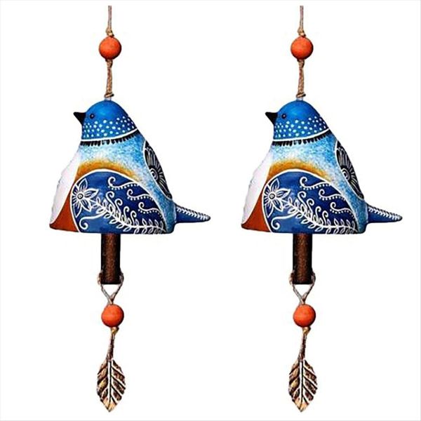 Bluebird Birdsong Bell Hanging Resin Handicraft Wind Chime