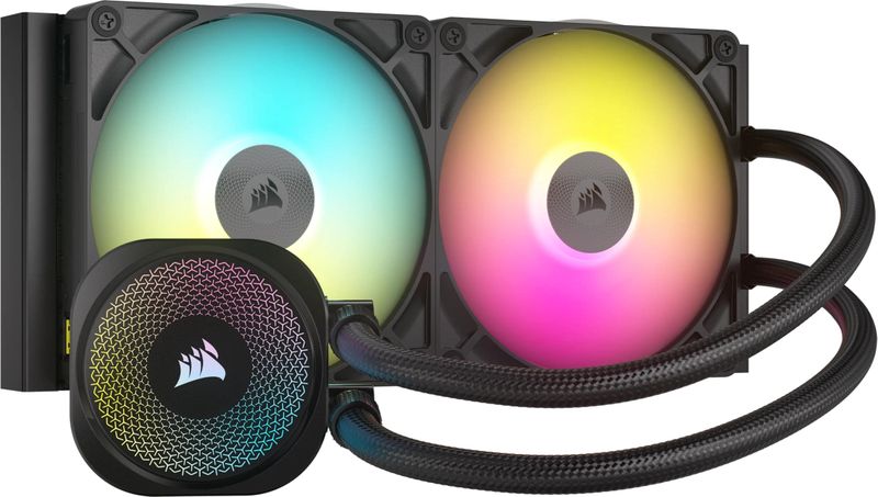 Corsair iCUE Link Titan RX RGB 280mm Liquid CPU Cooler - Dual 140mm Fans