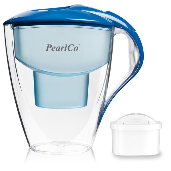 PearlCo Water Filter Jug Astra UNIMAX - 3 Litre - Light Blue