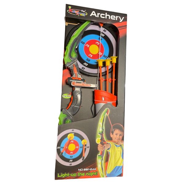Kids Archery Set With Target Bow And Arrows