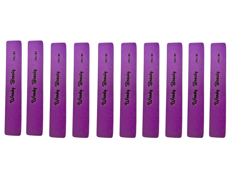 Wendy Beauty Pack of 10 Nail Sponge Buffers