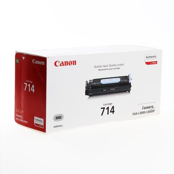 Canon 714 Original Black Toner Cartridge