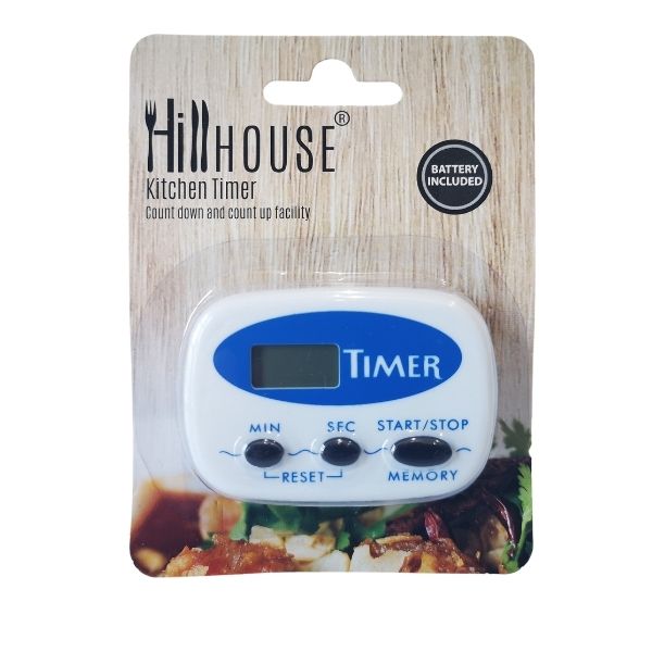 Hillhouse Kitchen Timer Count Down and Count Up Facility Buy