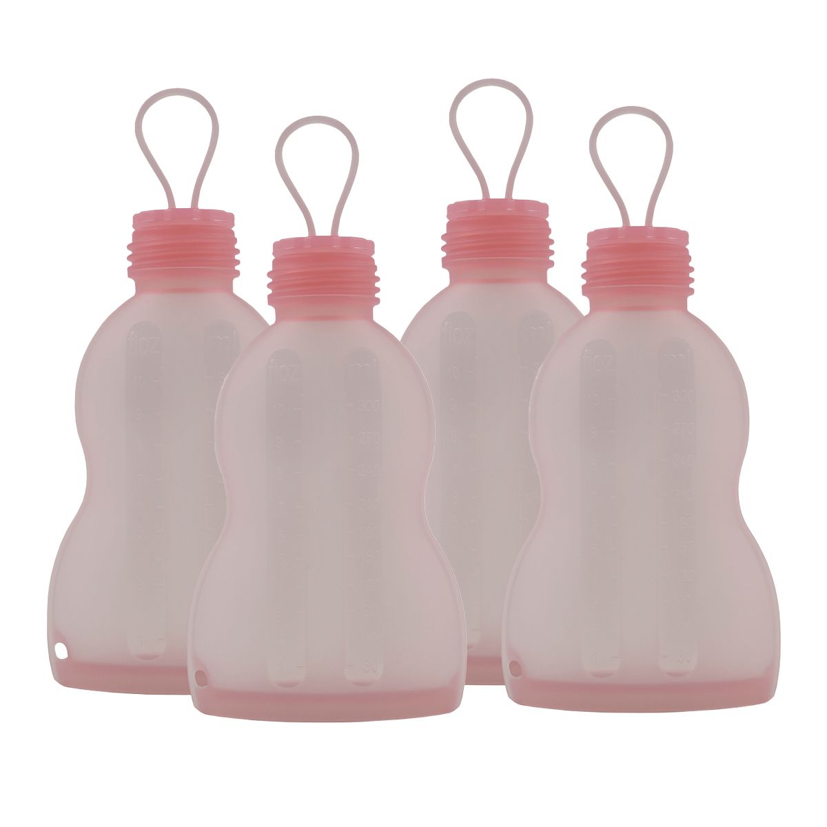 Brestie Reusable Silicone Breast Milk Storage Bags 250ml 4Pack