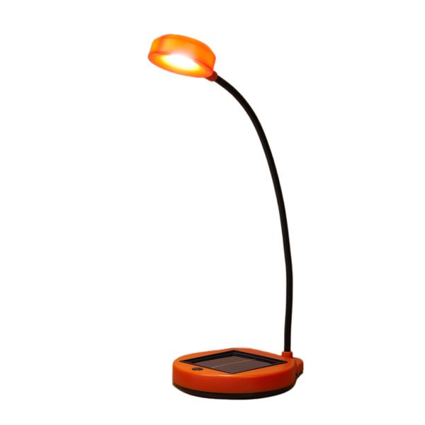 Solar Powered Table Light,Portable Solar Light,Camping Solar Light - Orange