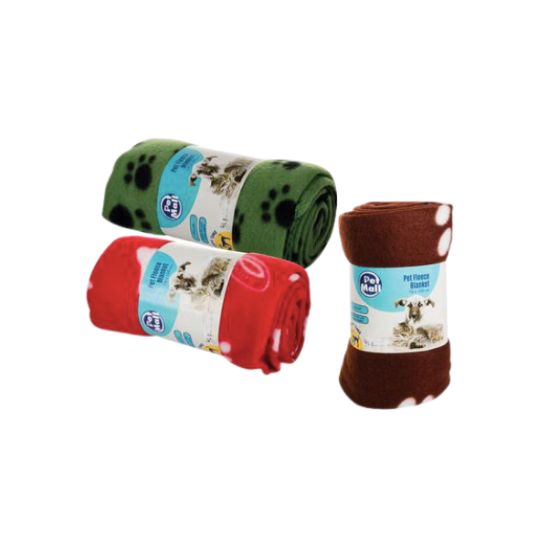 Pet Mall Blanket- Fleece Blanket Medium