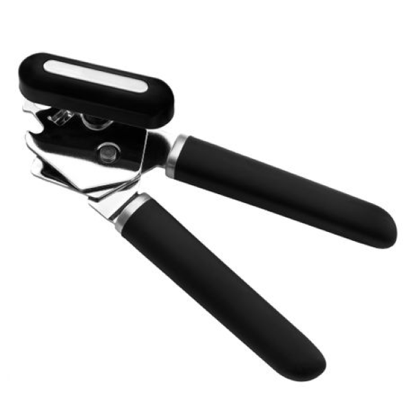 Can Opener Heavy Duty Stainless Steel Manual tin Openers - Black