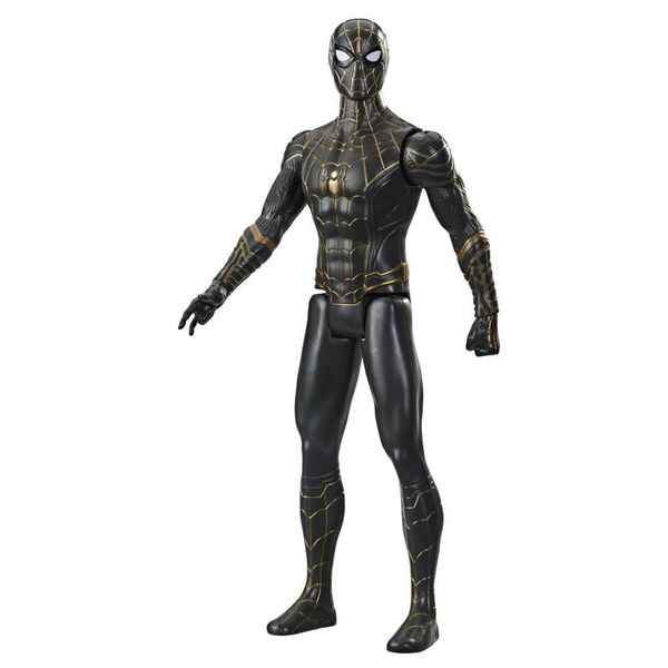 12 Inch Spider-Man Titan Hero Series Black and Gold Suit Action Figure