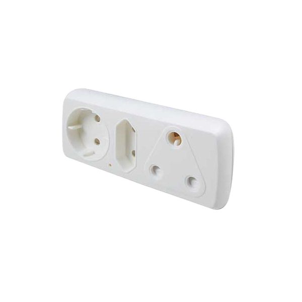 1x 16A Sa &amp; 1x Euro &amp; 1x Schucko Socket Adaptor