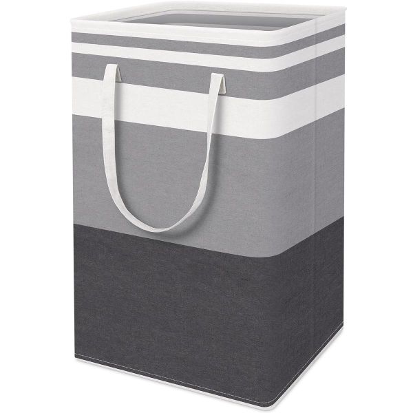 Large Rectangular Waterproof Laundry Basket With Handles size:L