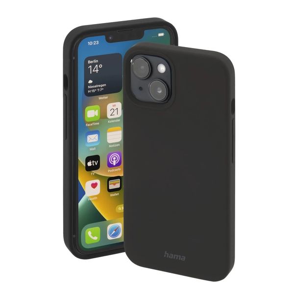 Hama "MagCase Finest Feel PRO" Cover for Apple iPhone 14 Plus, Black
