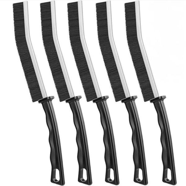 Black Nylon Blend Medium 5 Pack Scrub Brush