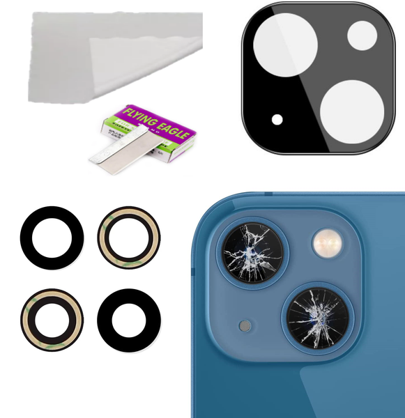Replacement Camera Lens for iPhone 13 Pro/iPhone 13 Pro Max with Protector