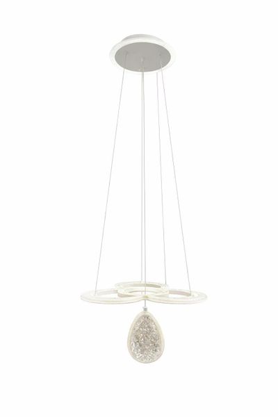 Hello Today Lumina Halo Crystal Pendant Light