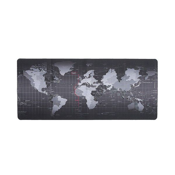 Large World Map Desk Gaming Mouse Pad