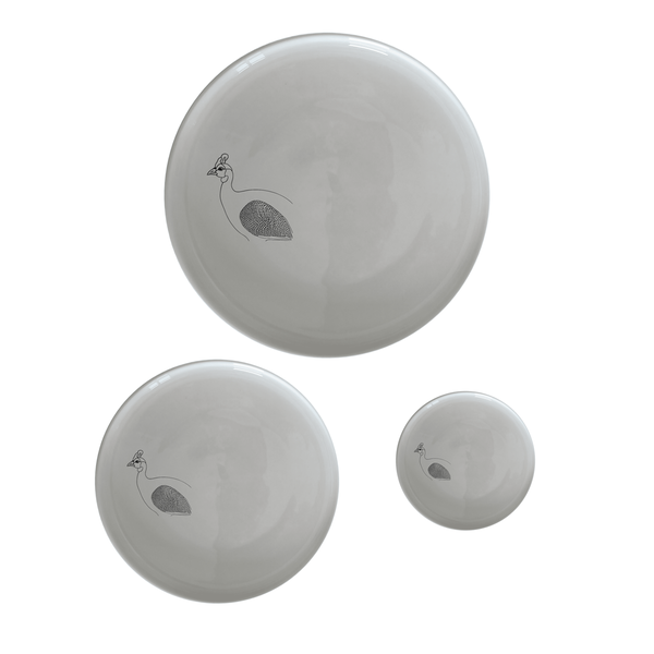 Helmeted Guineafowl Dinnerware Set of 12 - Range 4