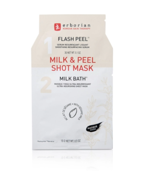Erborian Milk &amp; Peel Shot Mask Set of 2