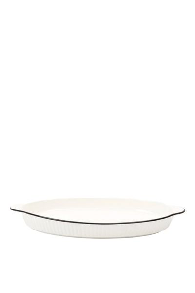 Cedar Rim Ceramic Platter, Large