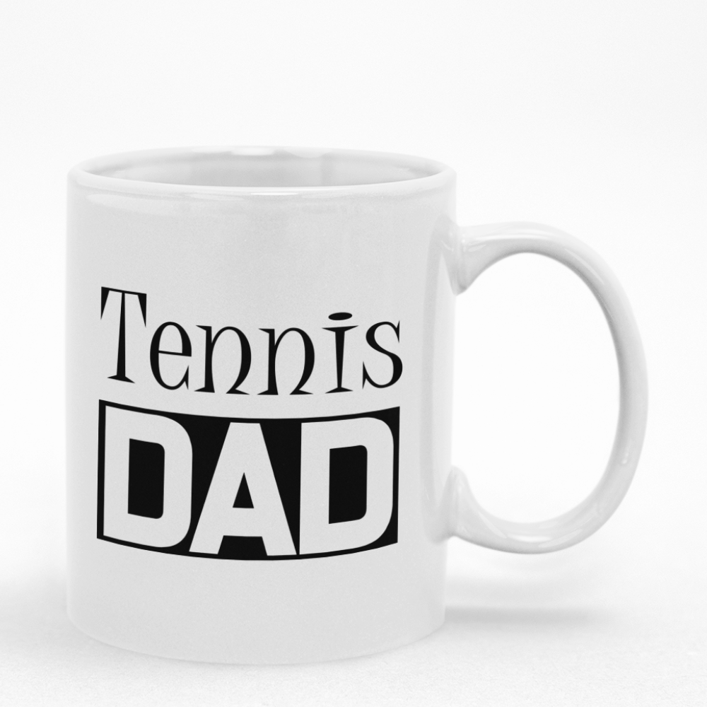 Tennis DAD Mug Ideal gift for Christmas Birthday Fathers Day Shop