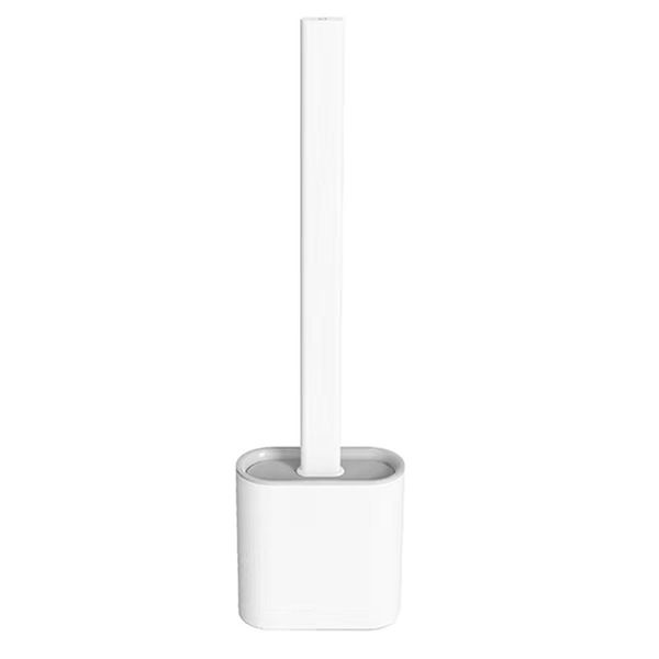 Silicone Toilet Brush with Wall Mount