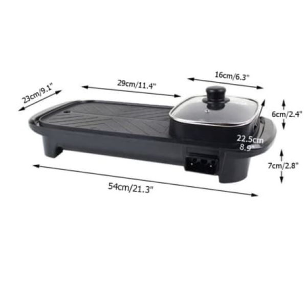 1360W Multi-Functional Electric Baking Pan