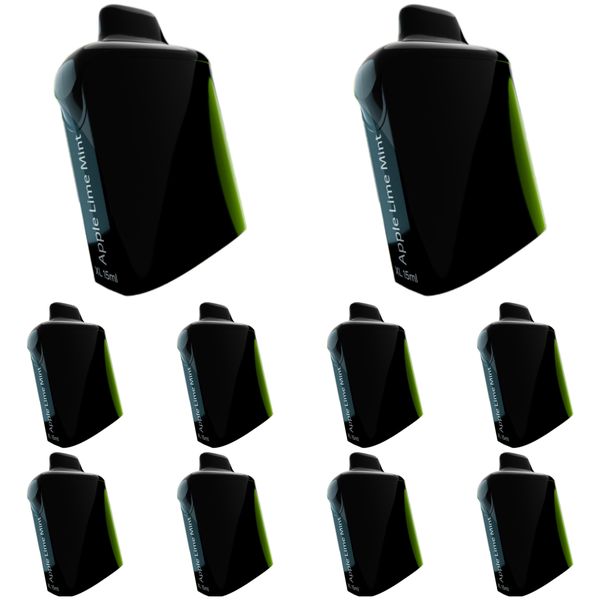 Bewolk XL MMF Dispo 10000 Puffs Pods 50MG - Apple Lime Mint (Box of 10)