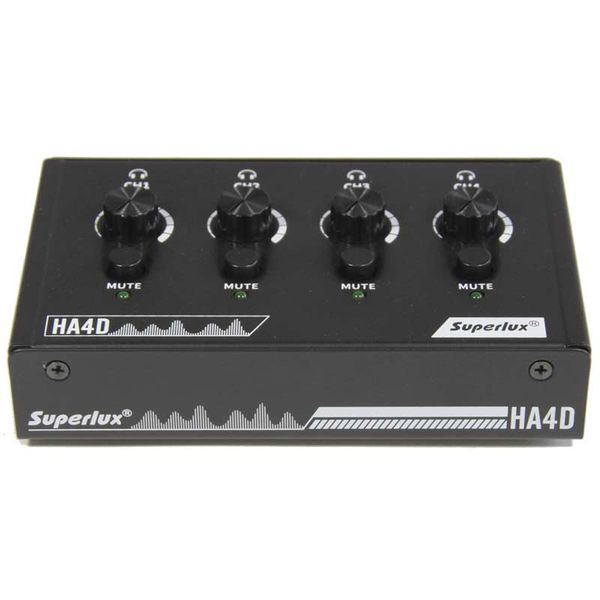 Superlux HA4D Four-channel Headphone Amplifier