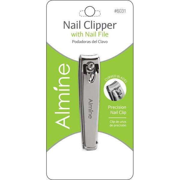 ANN06031 - Almine - Nail Clipper with File Small - 6 Pack