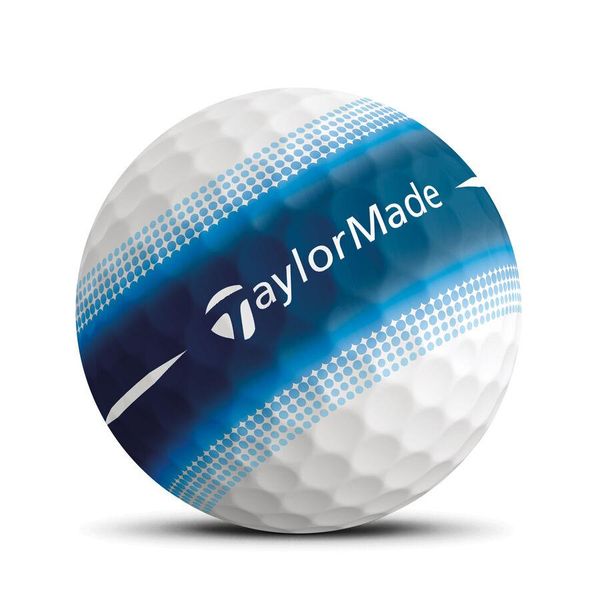TaylorMade - Tour Response Multistripe Golf Balls - 360 Alignment - 12 Pack