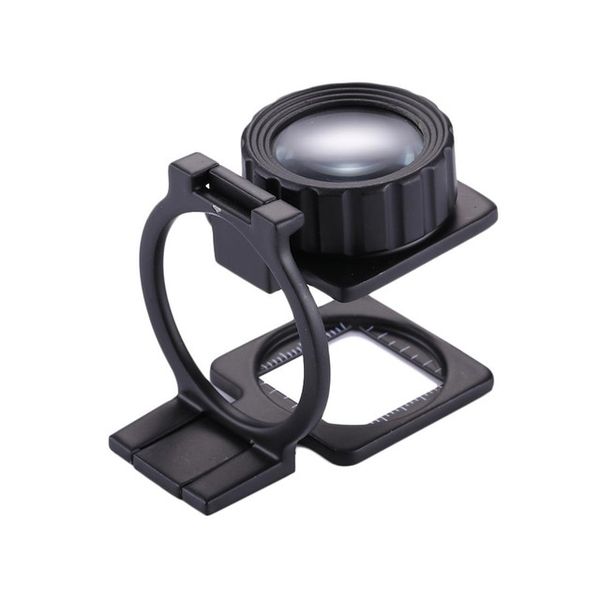 Foldable Metal Dual Magnifying Glass