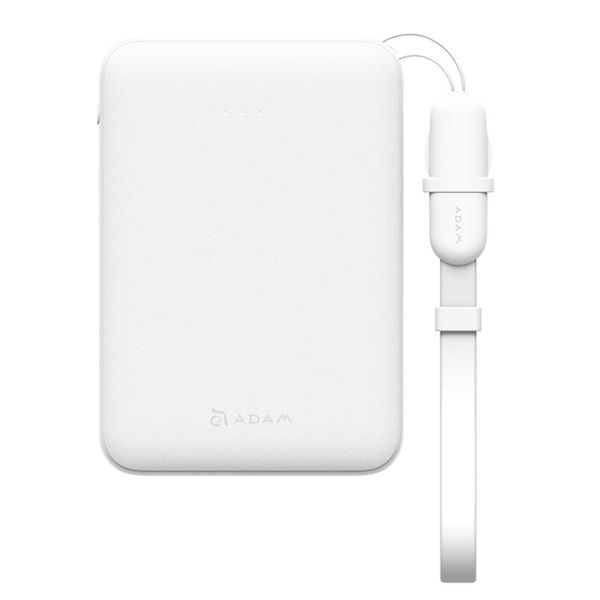 Adam Elements 5000mAh Gravity Mini Power Bank White