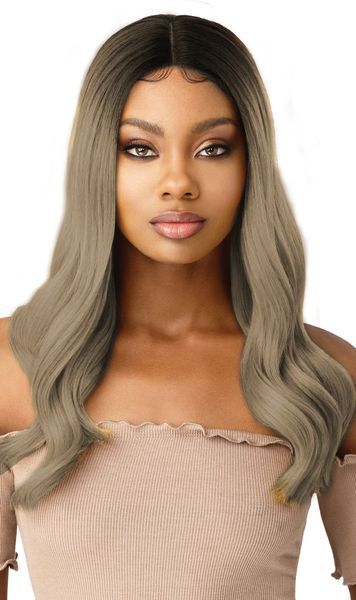 Wig Long Body Wave Heat Resistant Grey Enhance Your Unique Charm