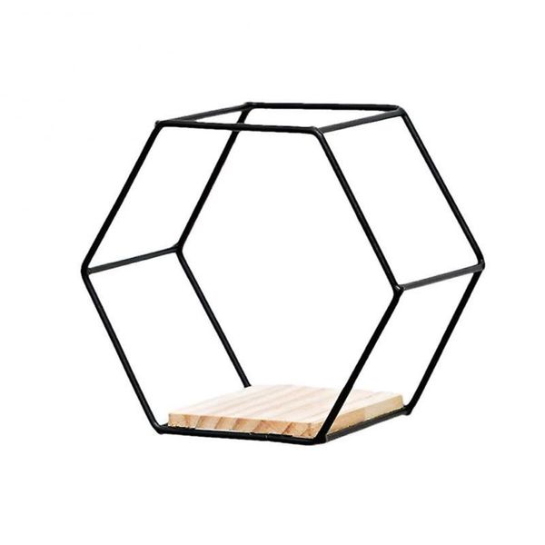 Hexagonal Wall Shelf