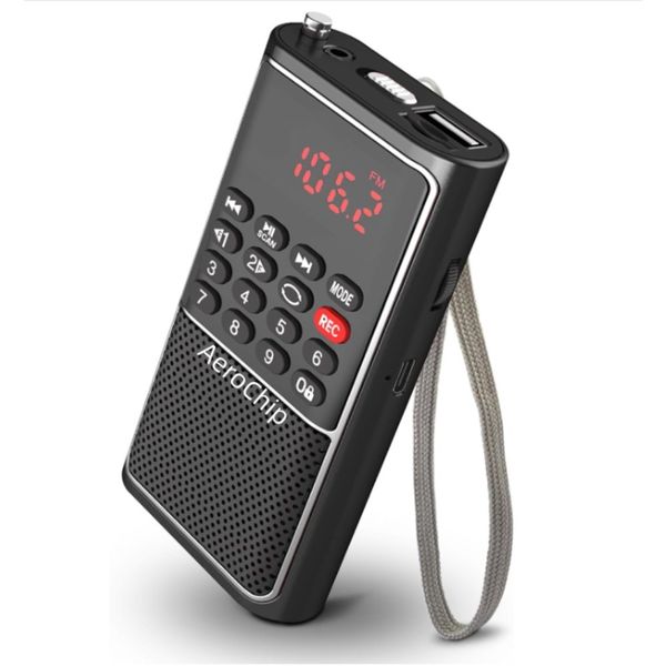 Mini Portable FM Radio USB Player, TF / SD Card / USB Slot Support MP3 Play